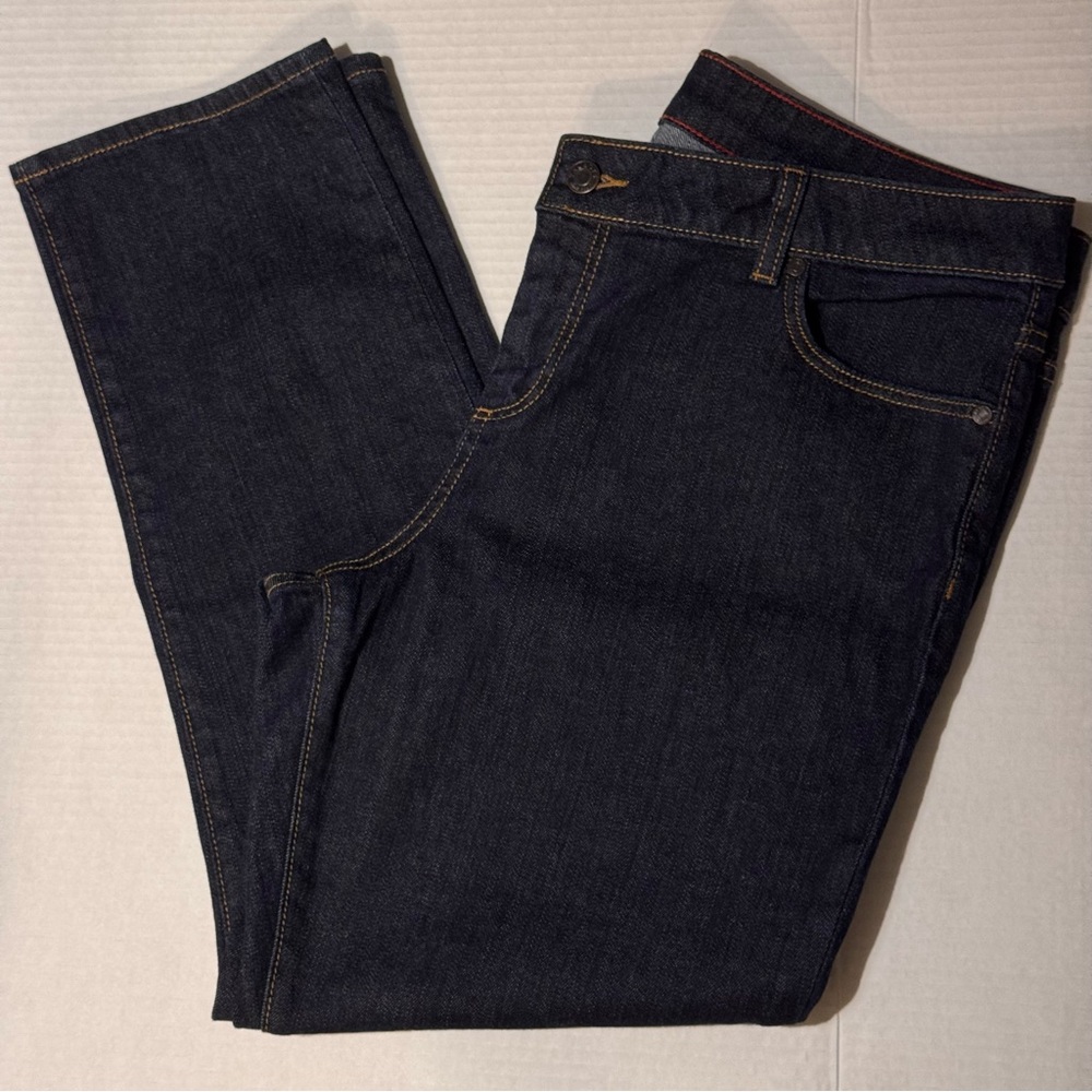 Talbots Signature Slim Ankle Dark Blue Jeans